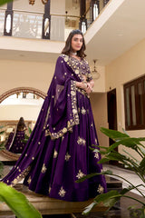Stunning Pearl & Sequins Embroidered Lehenga Set in Luxurious Fabrics & Vibrant Colors