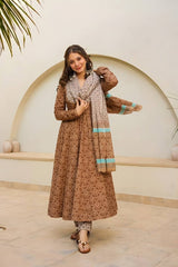 Maslin Digital Print Kurta Set with Dupatta