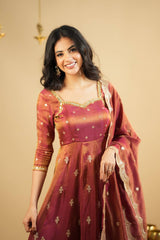 Cosmo Fabric Kurta Set with Fancy Neck and Full Sleeves