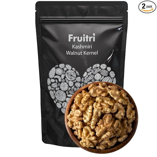 1 Kg Broken walnuts without shell I Akhrot Giri I No Shells, All Flavor I Perfect for Snacking & Baking I Walnut kernels dry fruit value pack