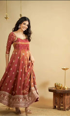 Cosmo Fabric Kurta Set with Fancy Neck and Full Sleeves