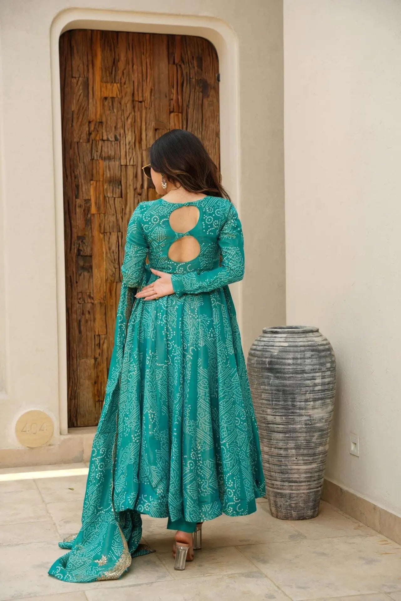 Elegant Maslin Kurta Set with Dupatta & Cotton Pants