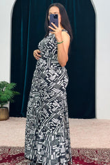 Georgette Gown Saree