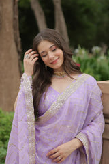 Fully Stitched Dyable Viscose Jacquard Lehenga with Gold Sequin Embroidery – Customizable Festive Wear