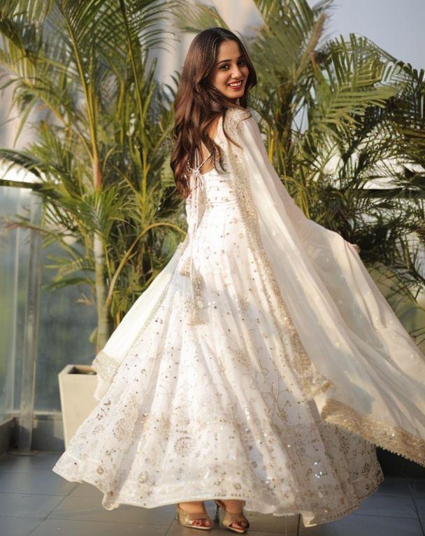 Elegant Faux Georgette Embroidered Kurta Set