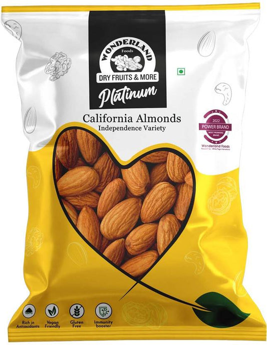 (1 kg) WONDERLAND Raw California Independence Almonds Almonds (Badam)