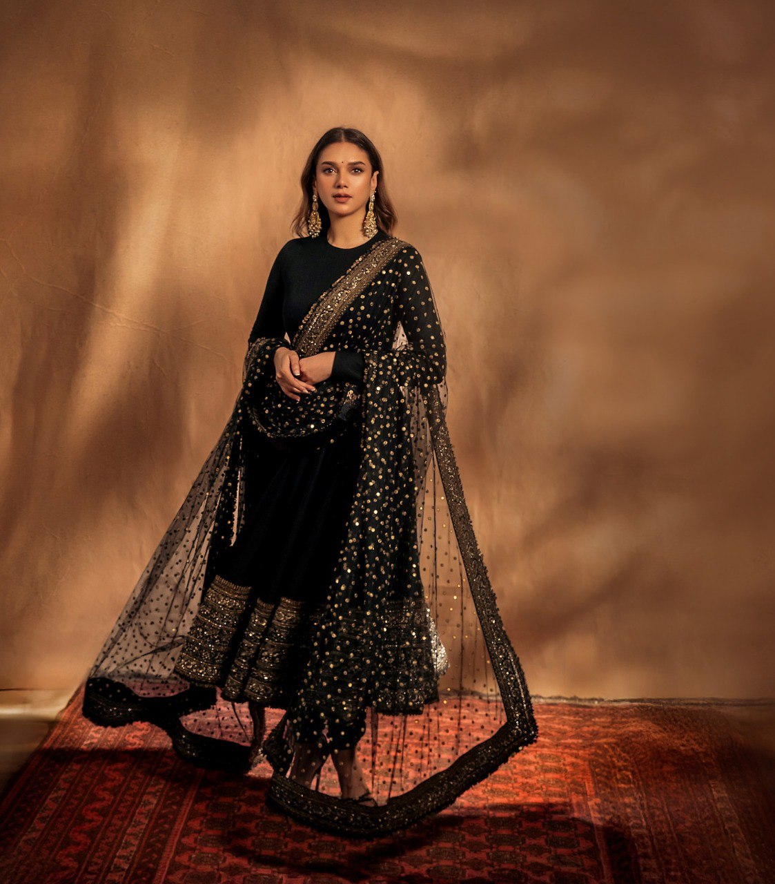 Elegant Rayon Cotton Embroidered Anarkali Gown with Faux Blooming Dupatta