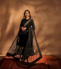 Elegant Rayon Cotton Embroidered Anarkali Gown with Faux Blooming Dupatta