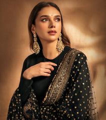 Elegant Rayon Cotton Embroidered Anarkali Gown with Faux Blooming Dupatta